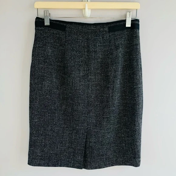 The Limited Pencil Skirt Dark Grey Office Work Professional EUC Small - Picture 6 of 6